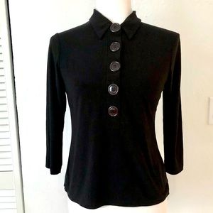 Maria Gabrielle Black Top